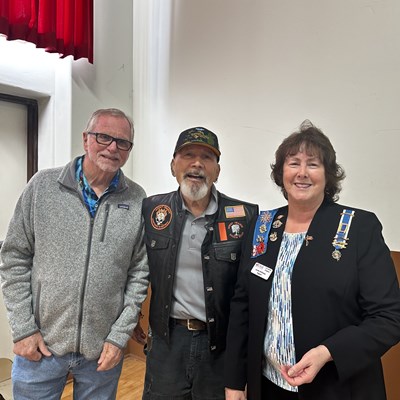 Honorary Partner ceremony for CA VVA Chapter 982 by members of the La Cuesta Chapter NSDAR.